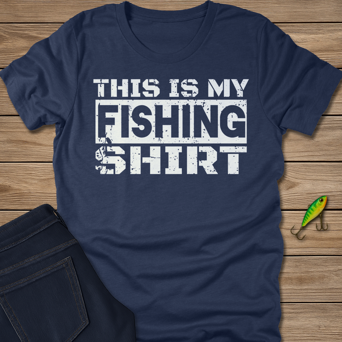 This Is My Fishing Shirt Tee