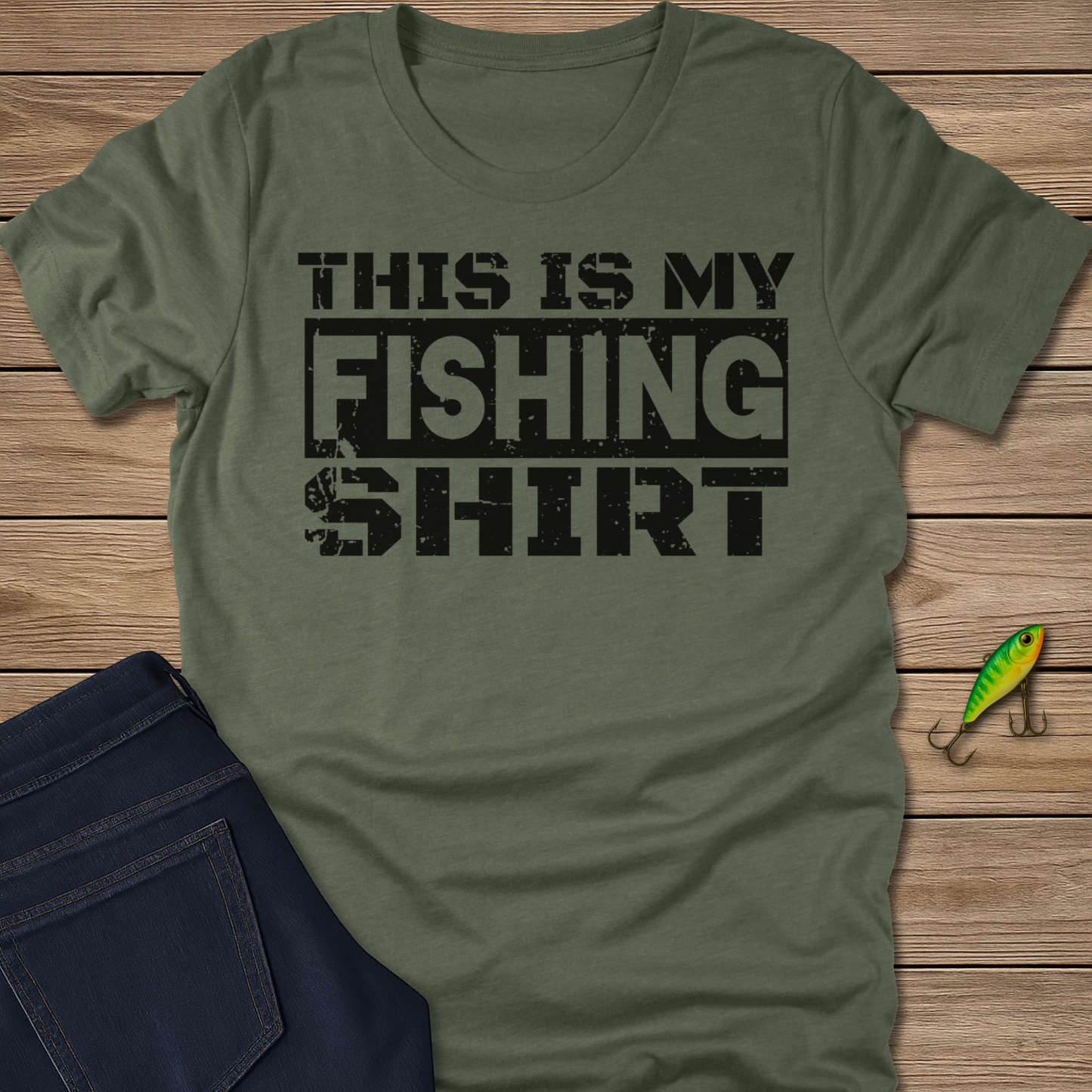 This Is My Fishing Shirt Tee
