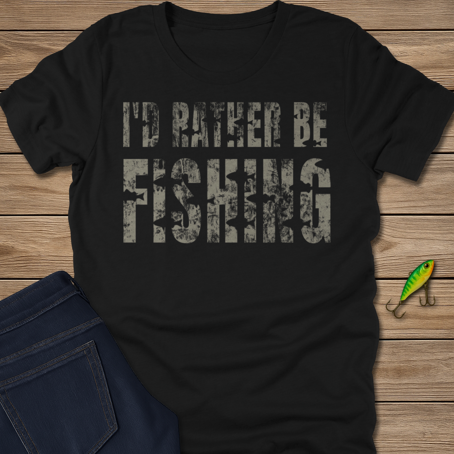 Rather Be Fishing Tee II