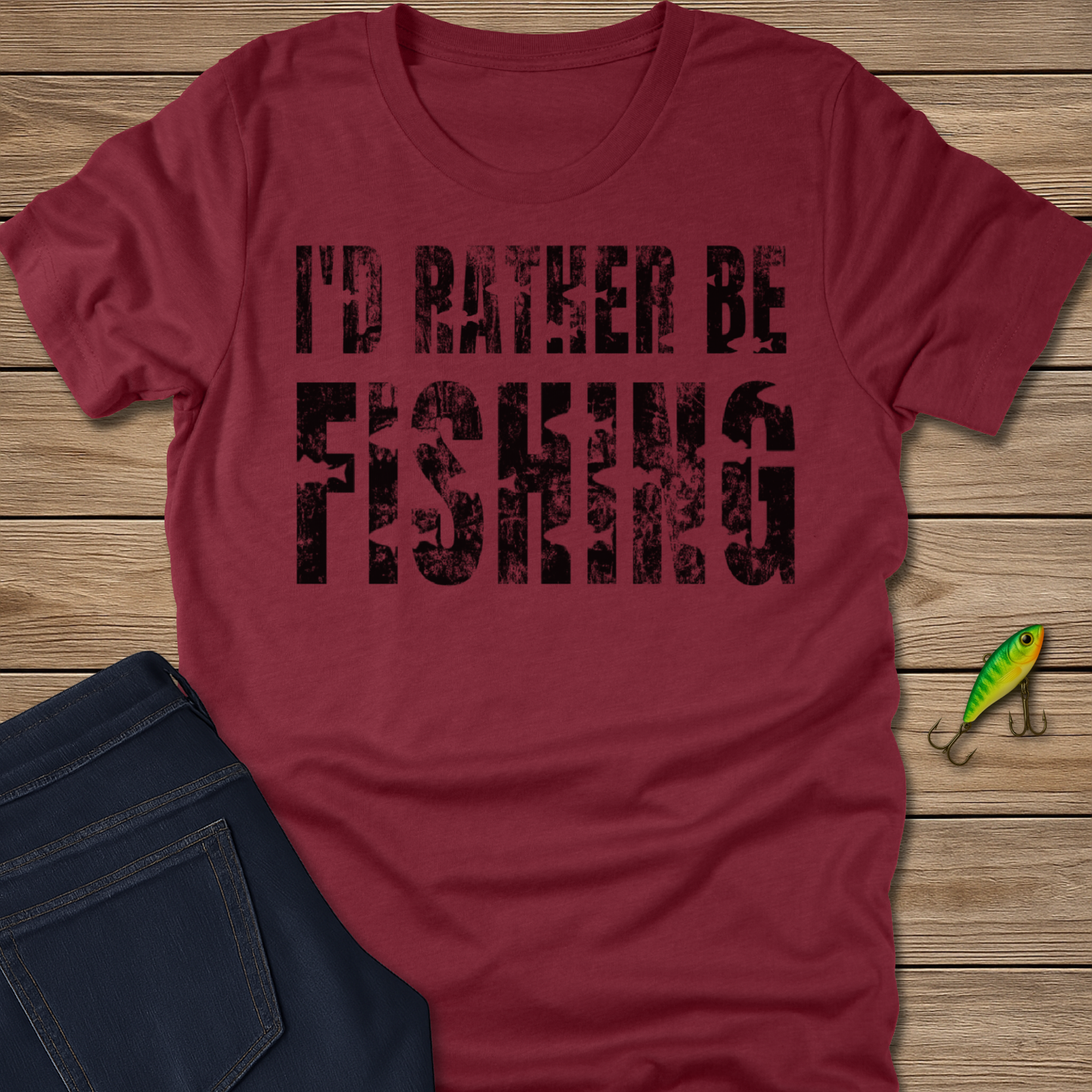 Rather Be Fishing Tee II