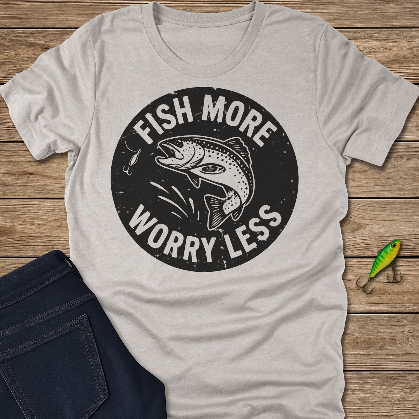 Fish More Trout Tee