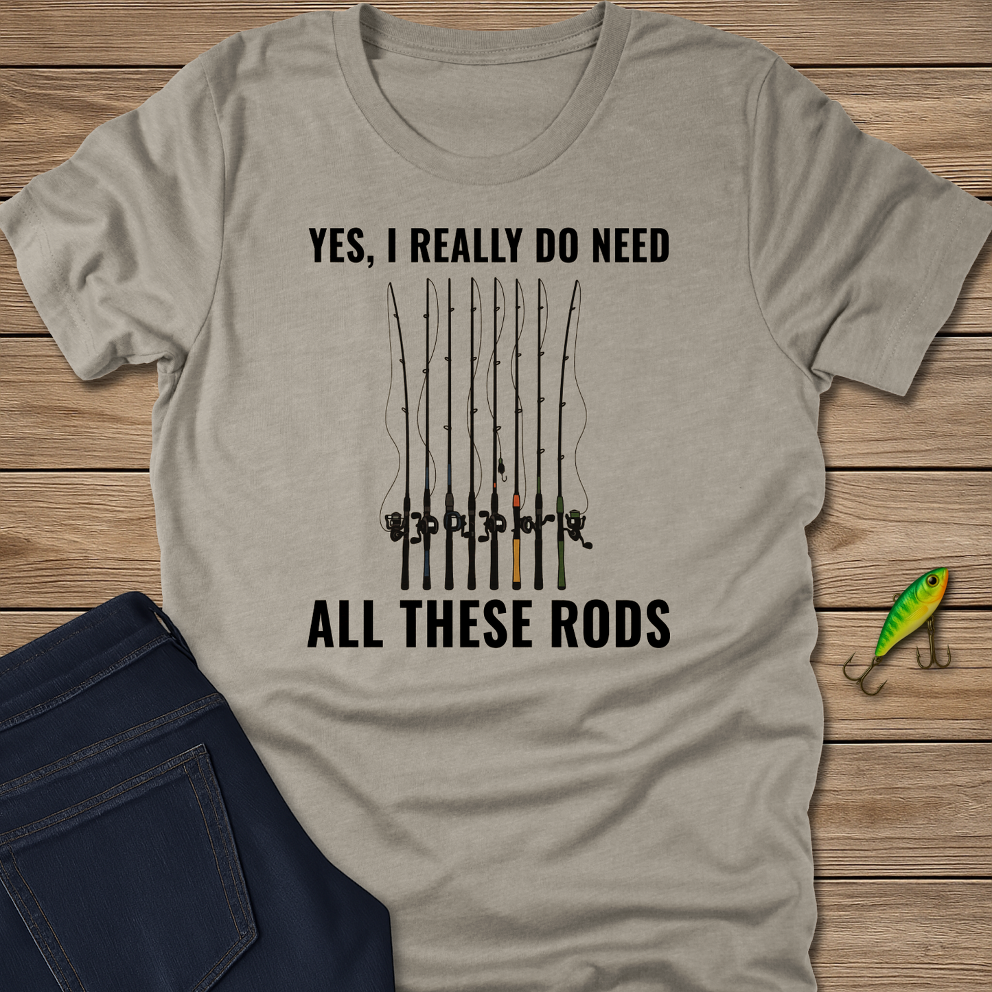 All These Rods Tee