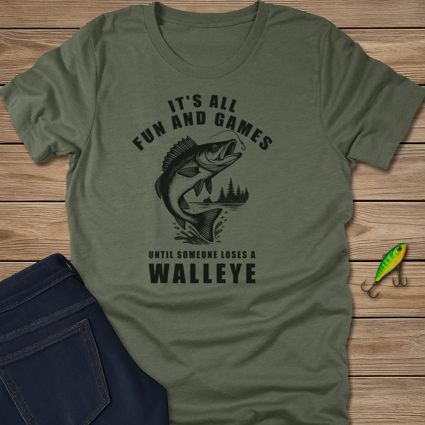Loses a Walleye