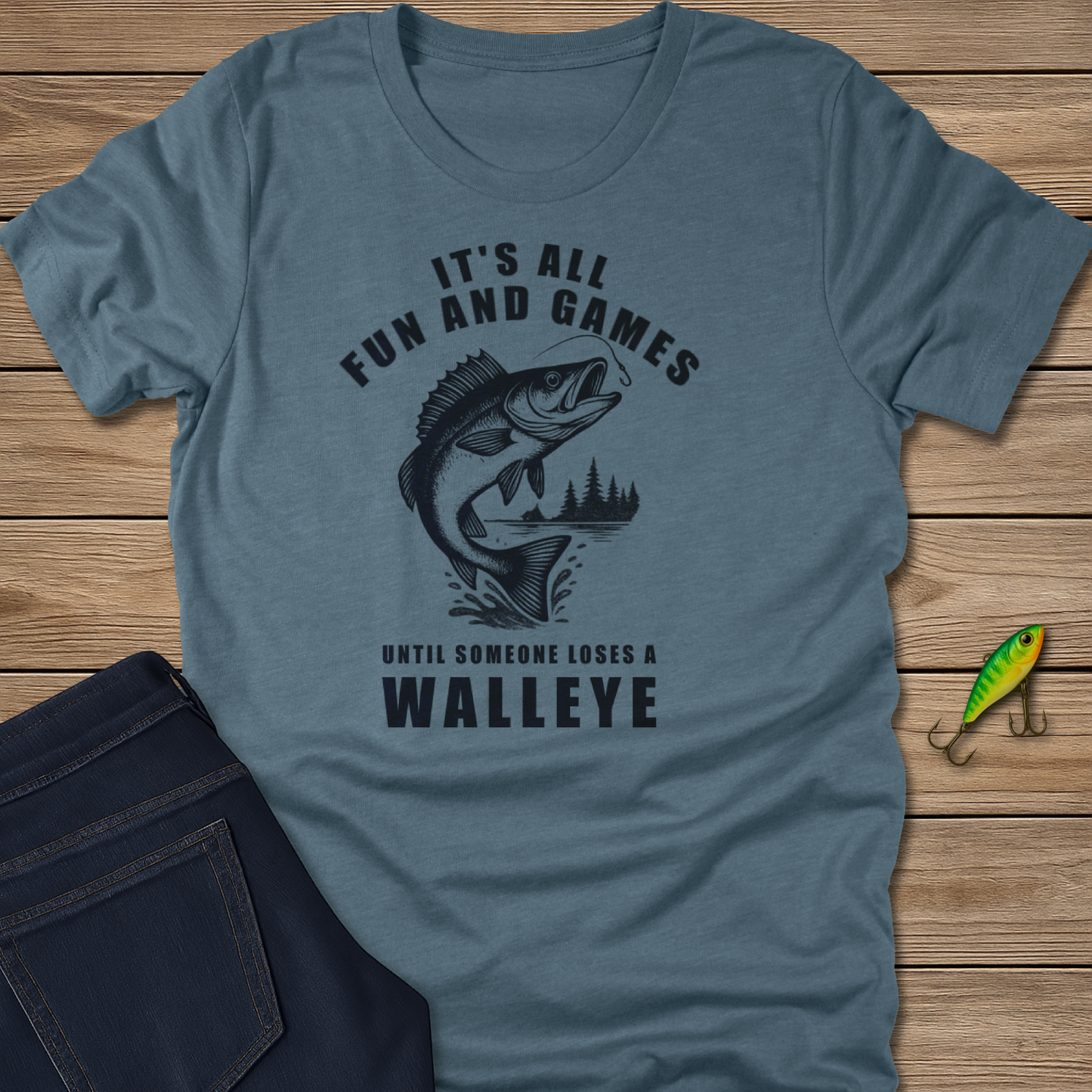Loses a Walleye