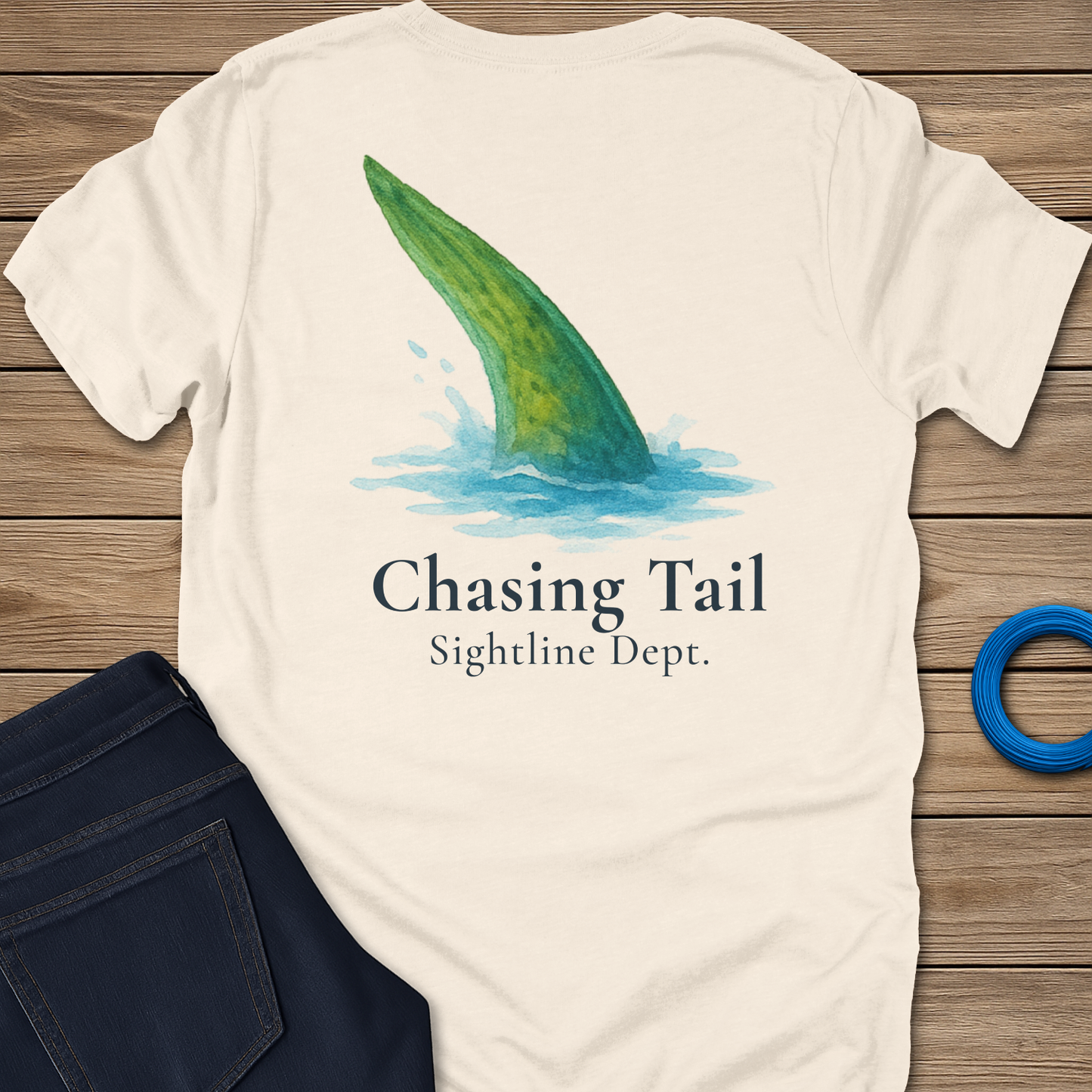 Chasing Tail Tee - Green