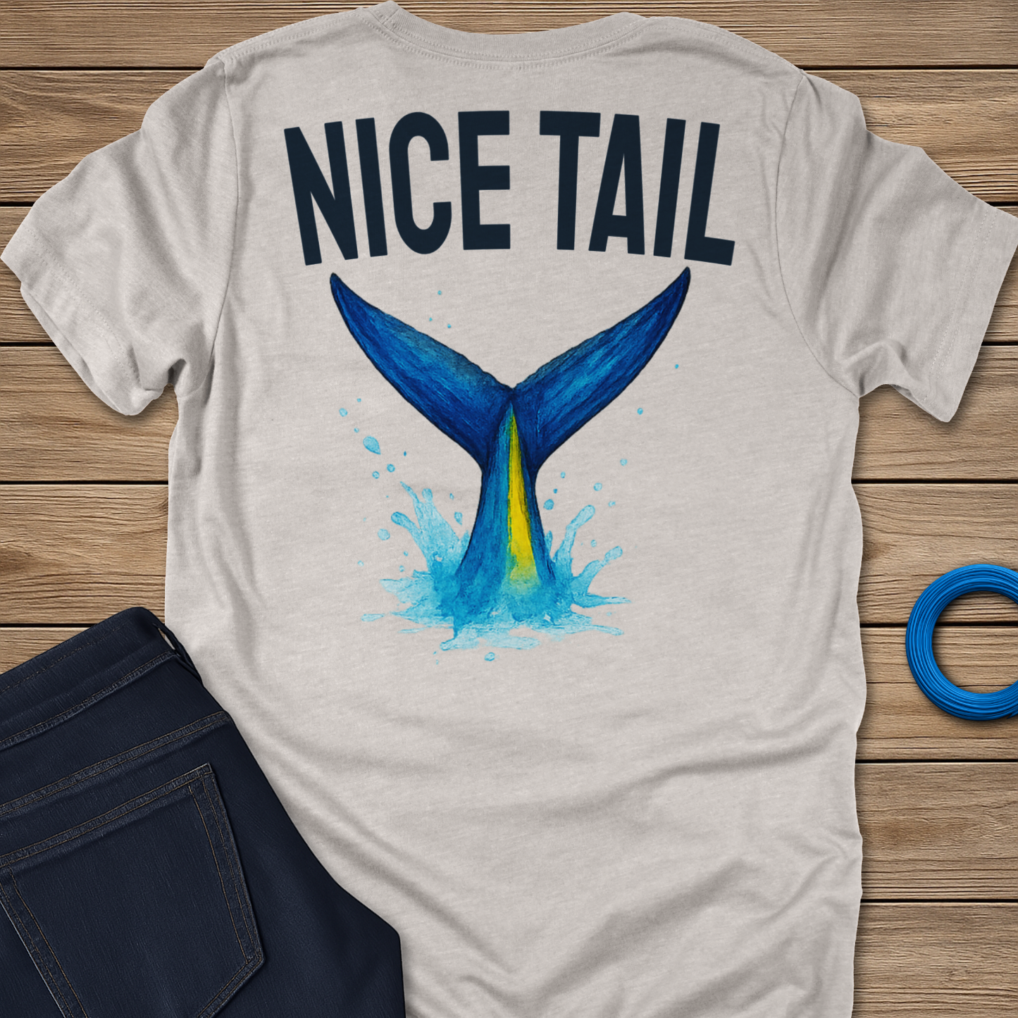 Nice Tail Tee - Yellowfin