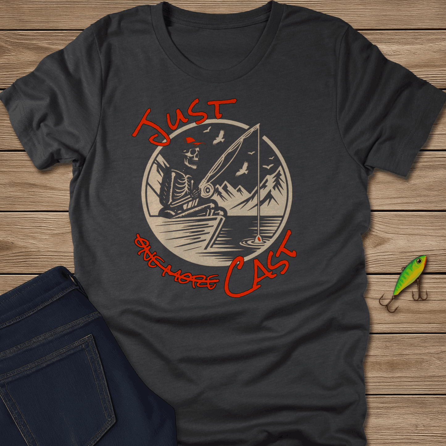 One More Cast fishing T-shirt