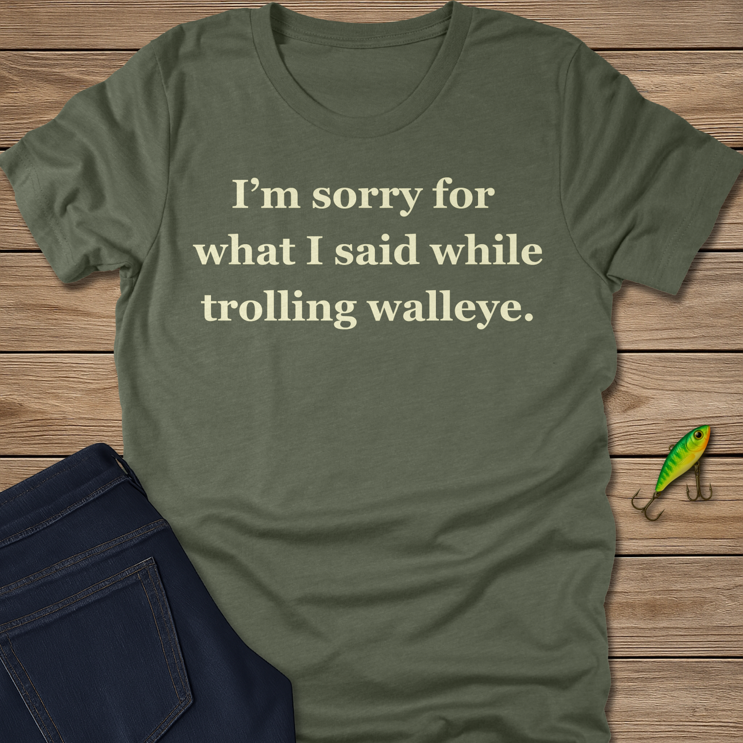 I'm Sorry Walleye Tee