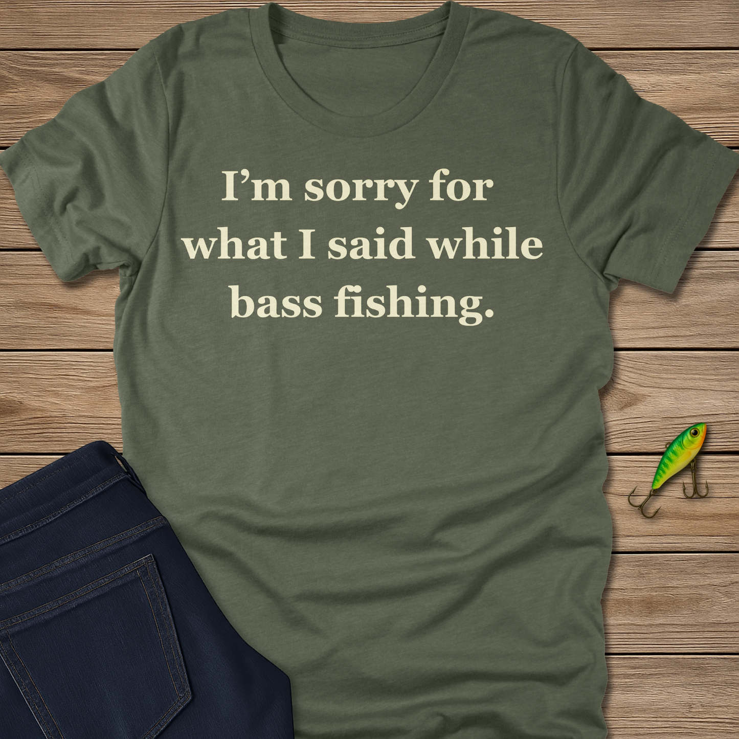 I'm Sorry Bass Tee