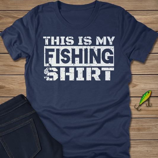 This Is My Fishing Shirt Tee
