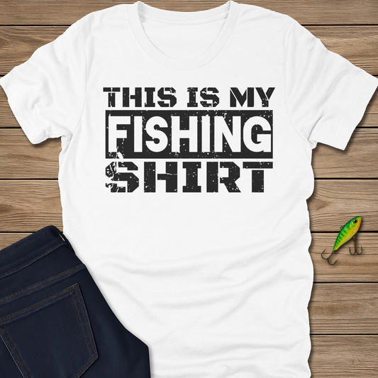 This Is My Fishing Shirt Tee