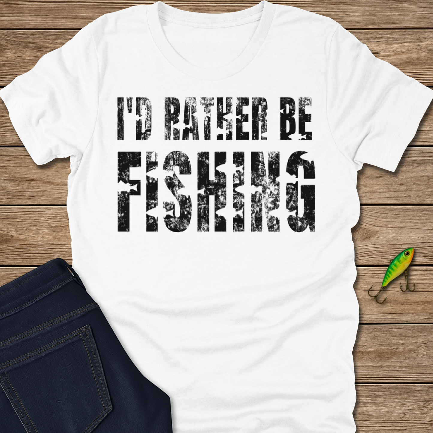 Rather Be Fishing Tee II