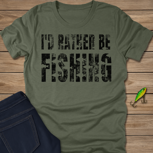 Rather Be Fishing Tee II