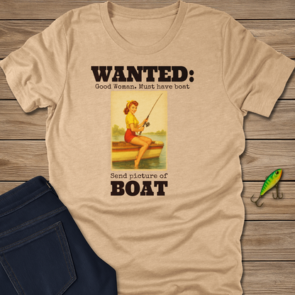Wanted: Good Boat fishing T-shirt