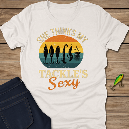 Sexy Tackle fishing T-shirt