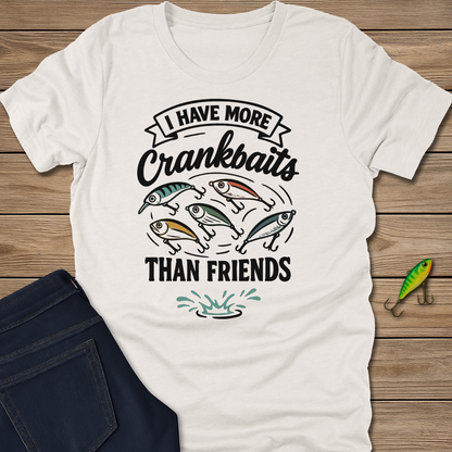 More Crankbaits fishing T-shirt