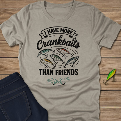 More Crankbaits fishing T-shirt