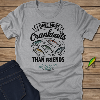 More Crankbaits fishing T-shirt