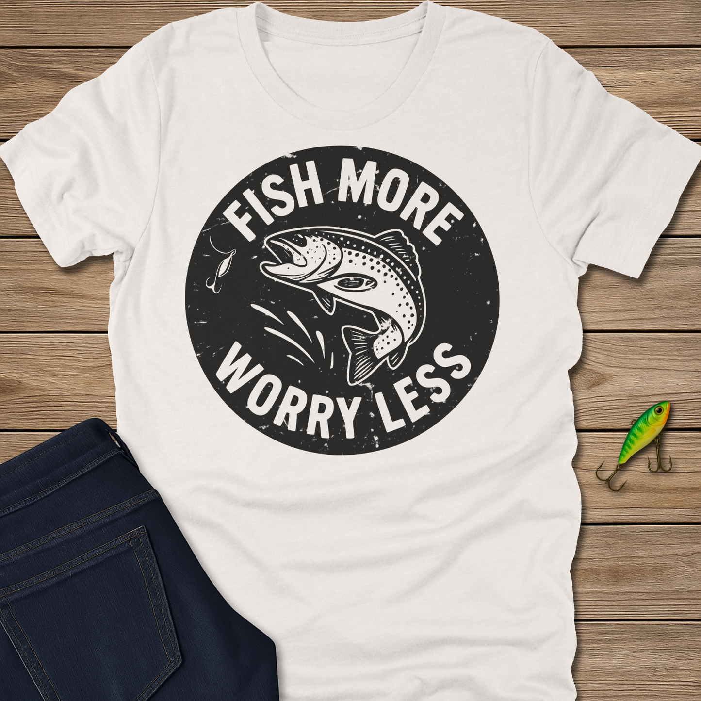 Fish More Trout Tee