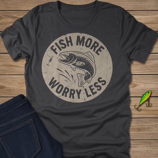 Fish More Trout Tee