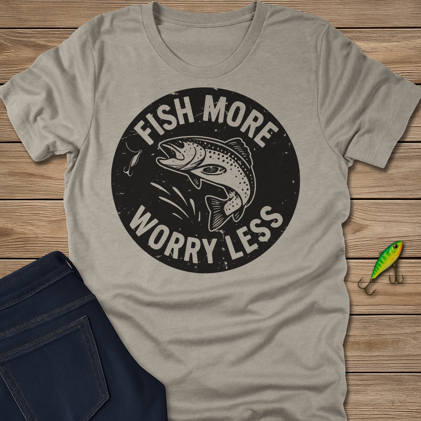 Fish More Trout Tee