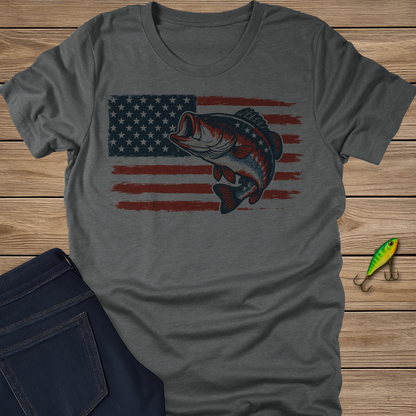 Stars & Bass fishing T-shirt