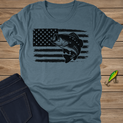 Stars & Bass fishing T-shirt