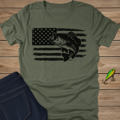 Stars & Bass fishing T-shirt