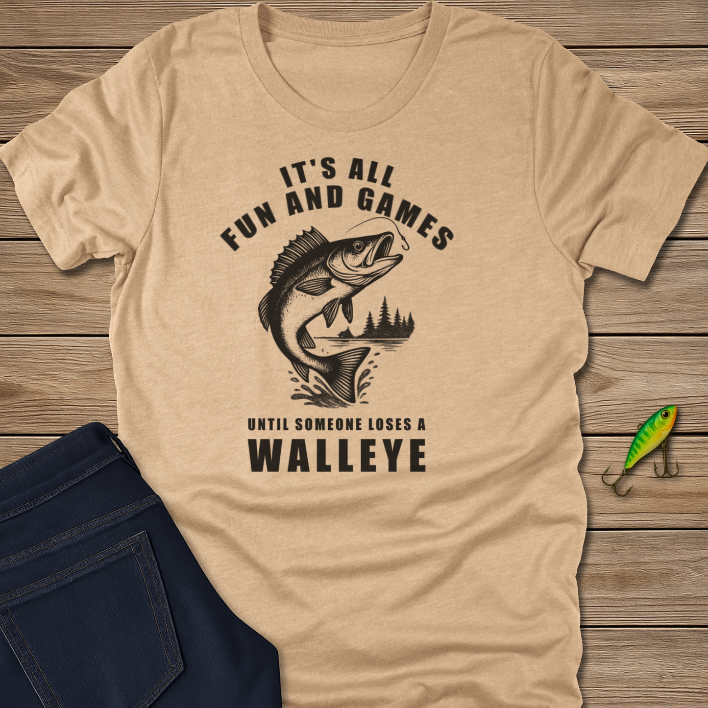 Loses a Walleye