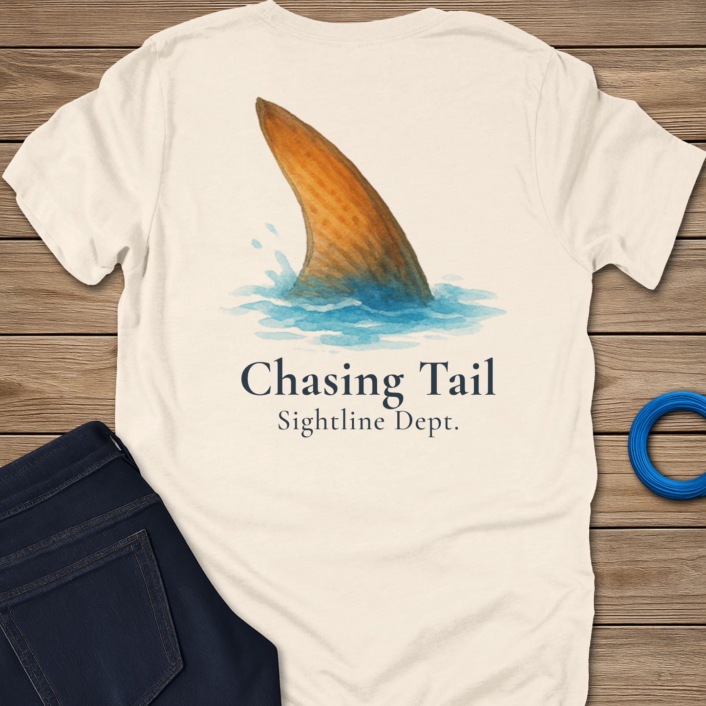 Chasing Tail Tee - Orange