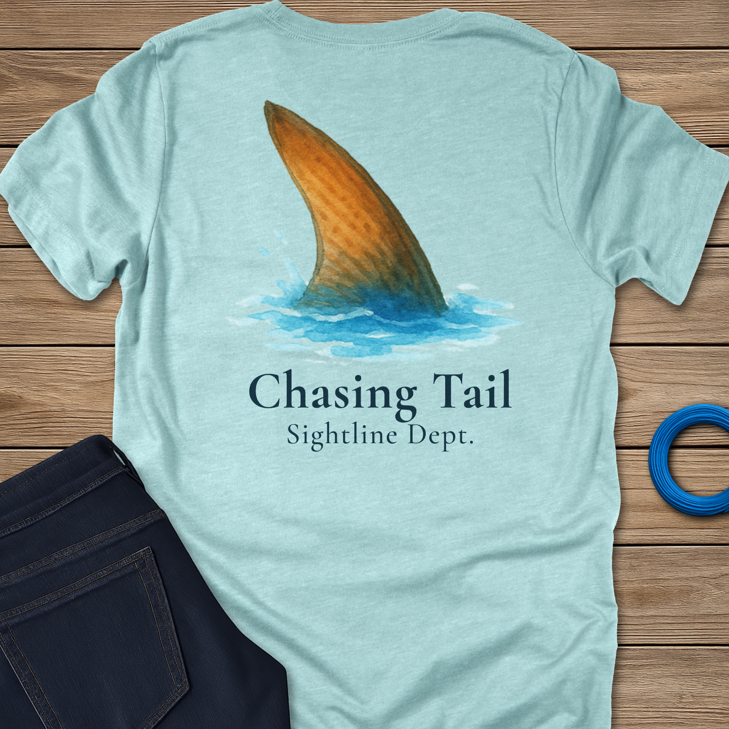 Chasing Tail Tee - Orange