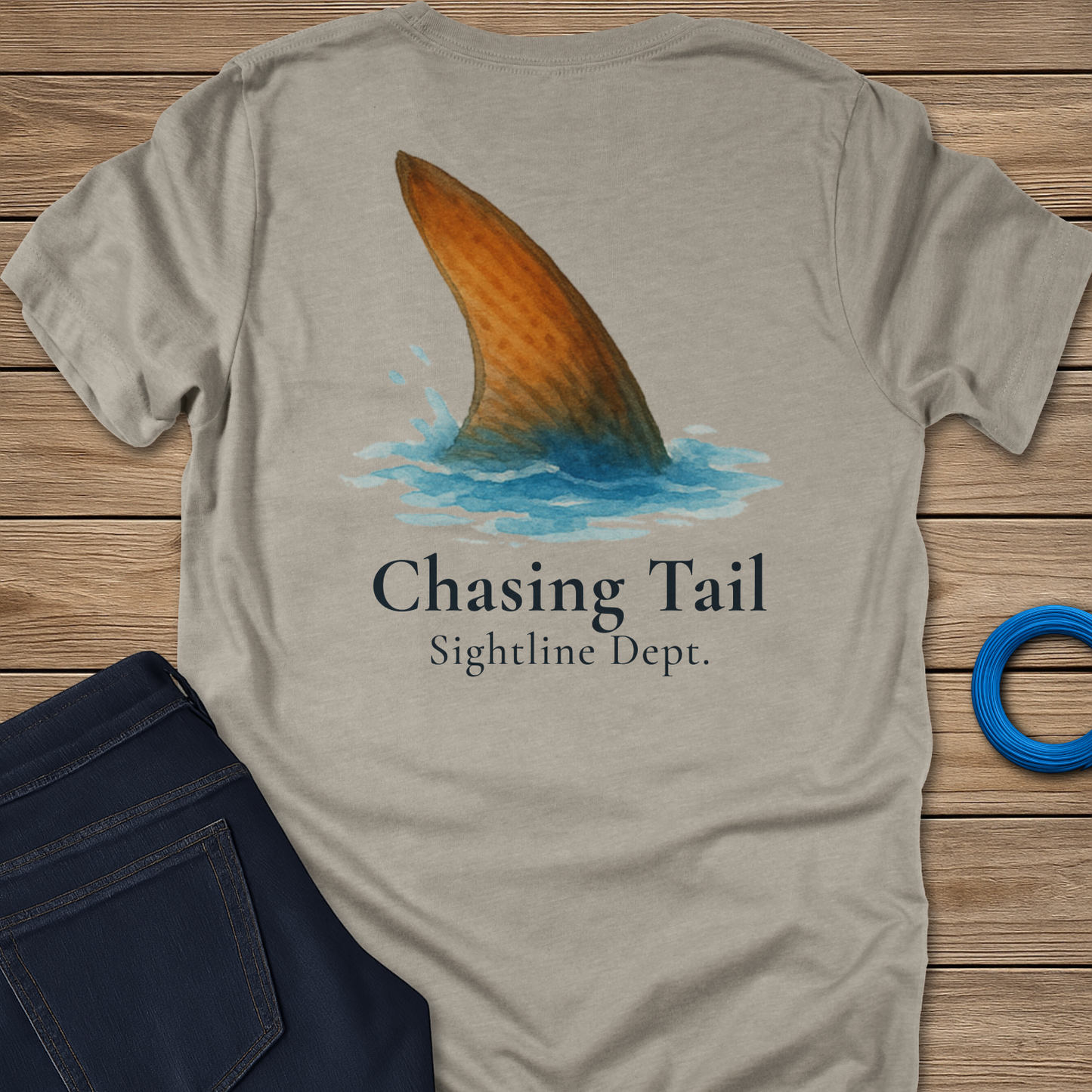 Chasing Tail Tee - Orange