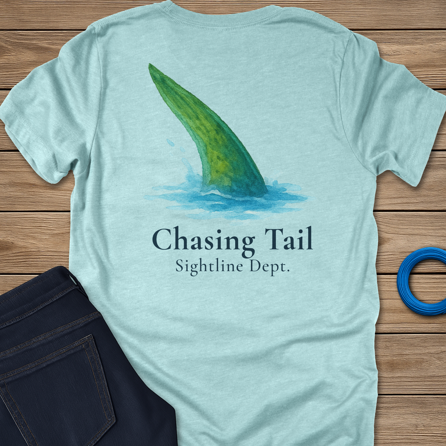 Chasing Tail Tee - Green