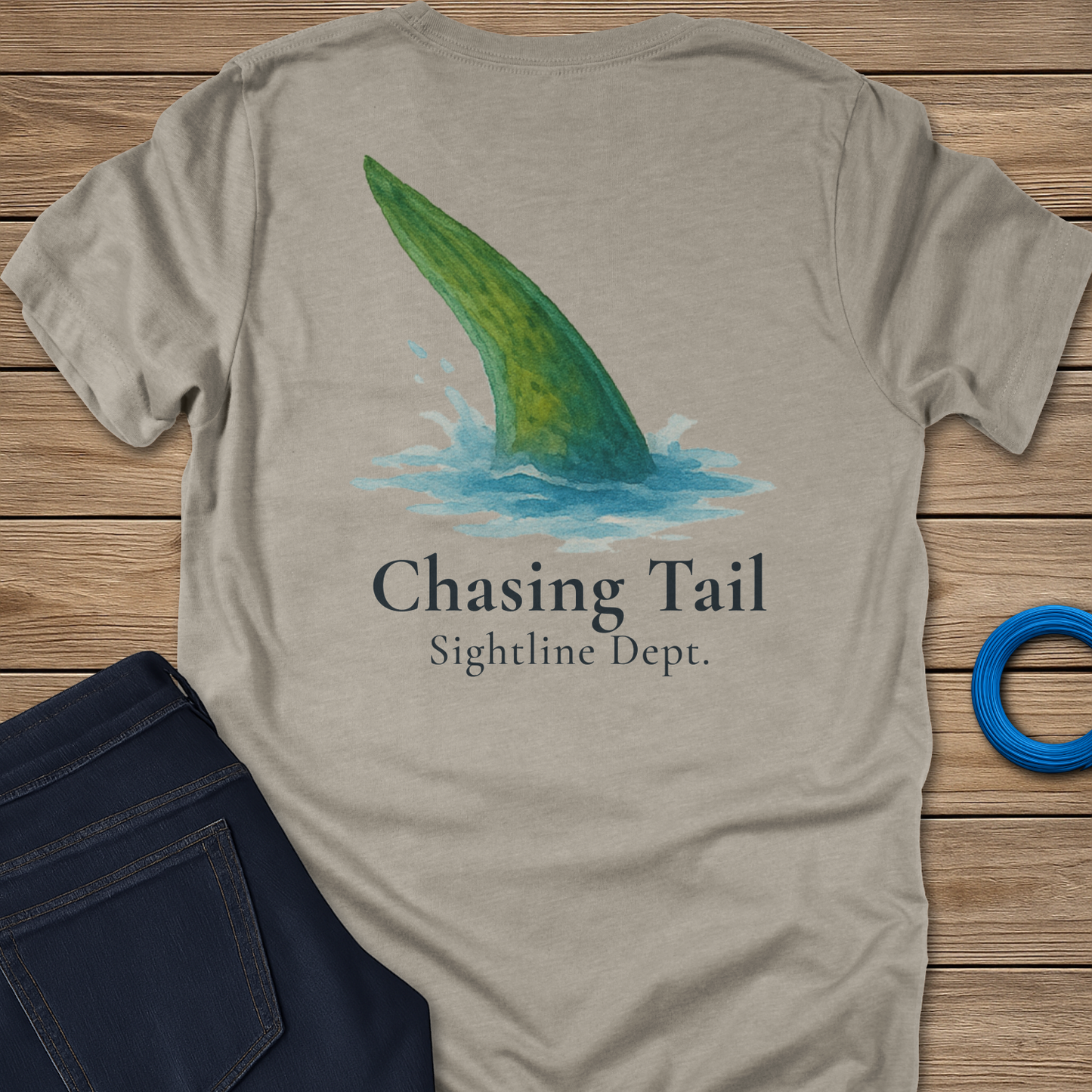 Chasing Tail Tee - Green