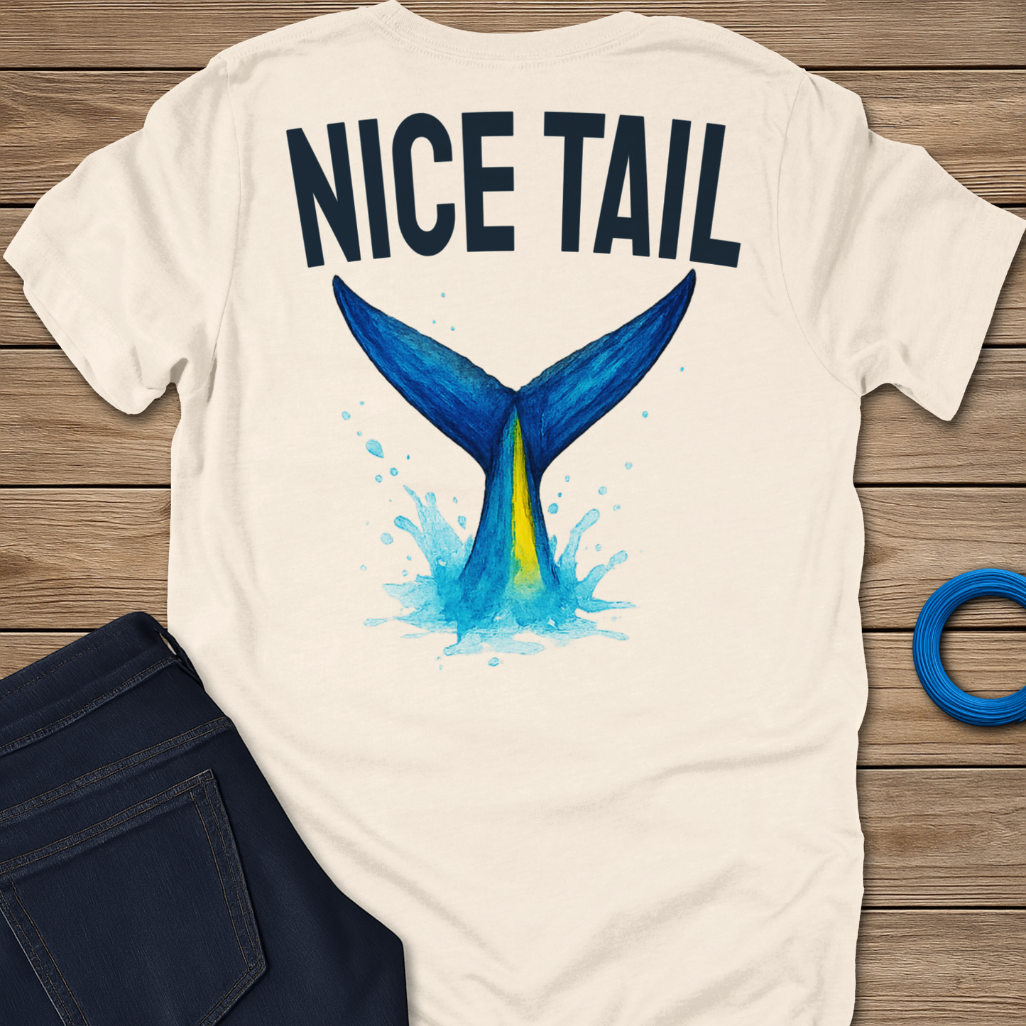 Nice Tail Tee - Yellowfin