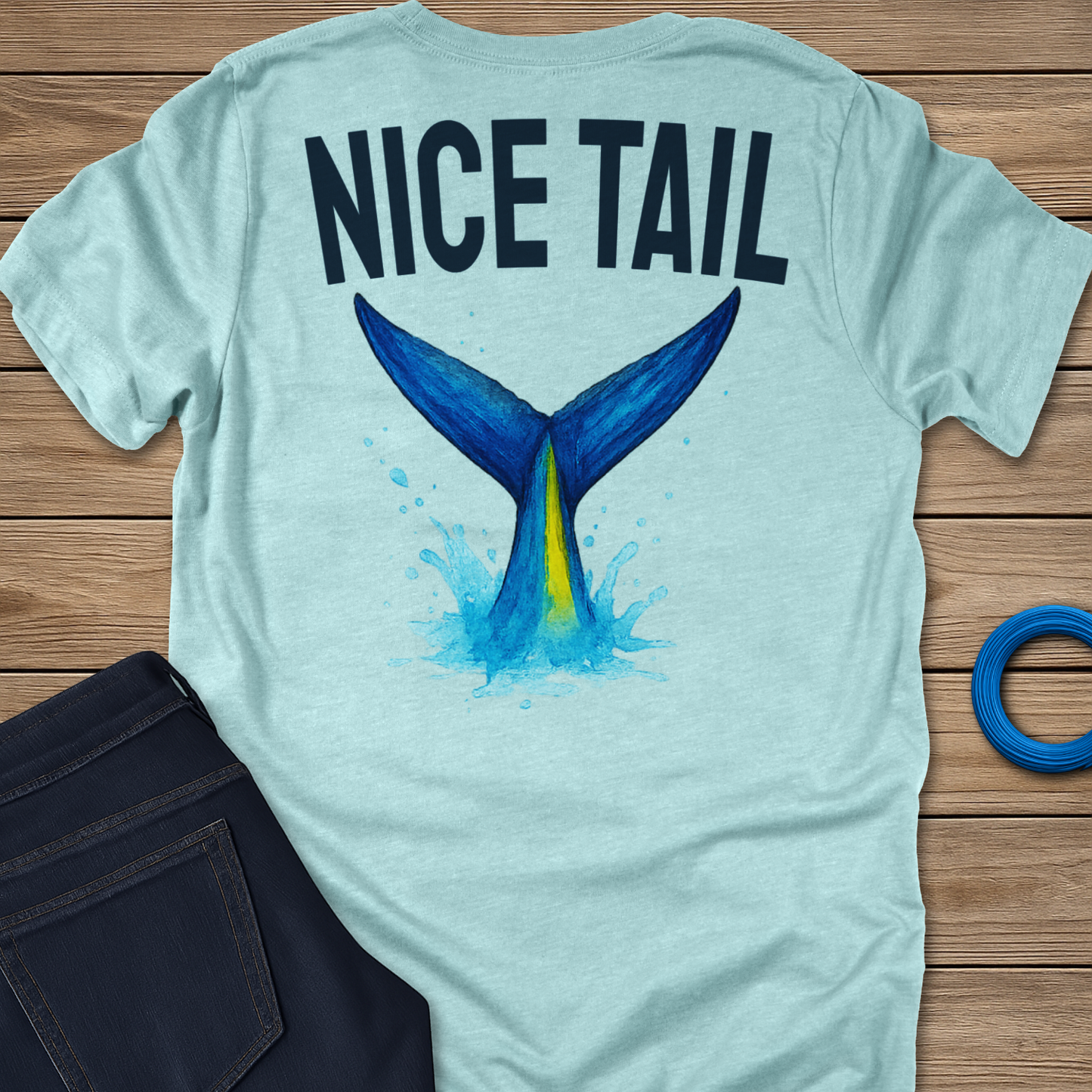 Nice Tail Tee - Yellowfin