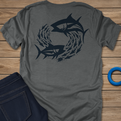 Circle of Death fishing T-shirt