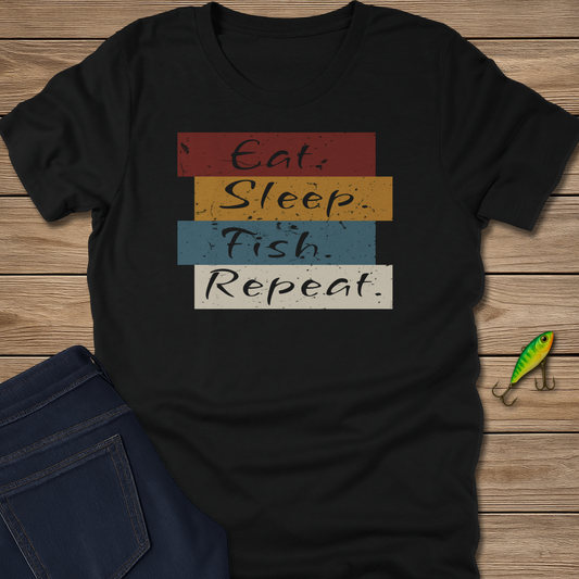 Eat. Sleep. Fish. Tee