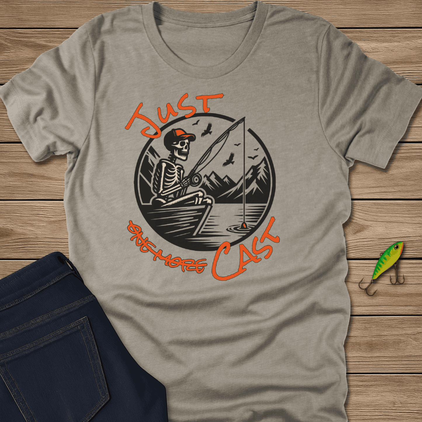 One More Cast fishing T-shirt