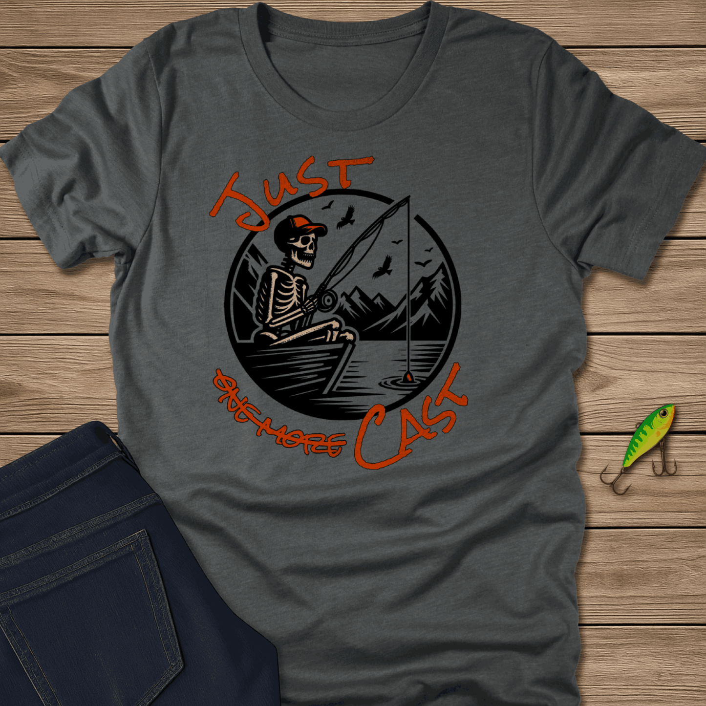 One More Cast fishing T-shirt