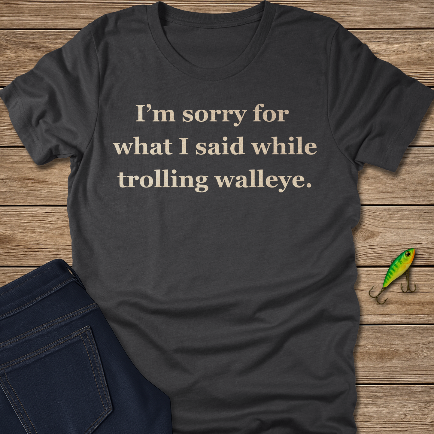 I'm Sorry Walleye Tee