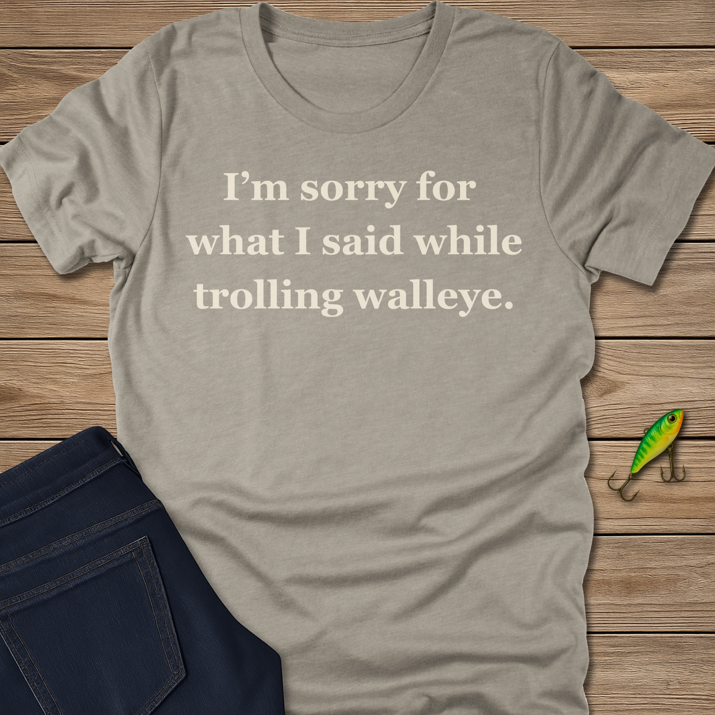 I'm Sorry Walleye Tee