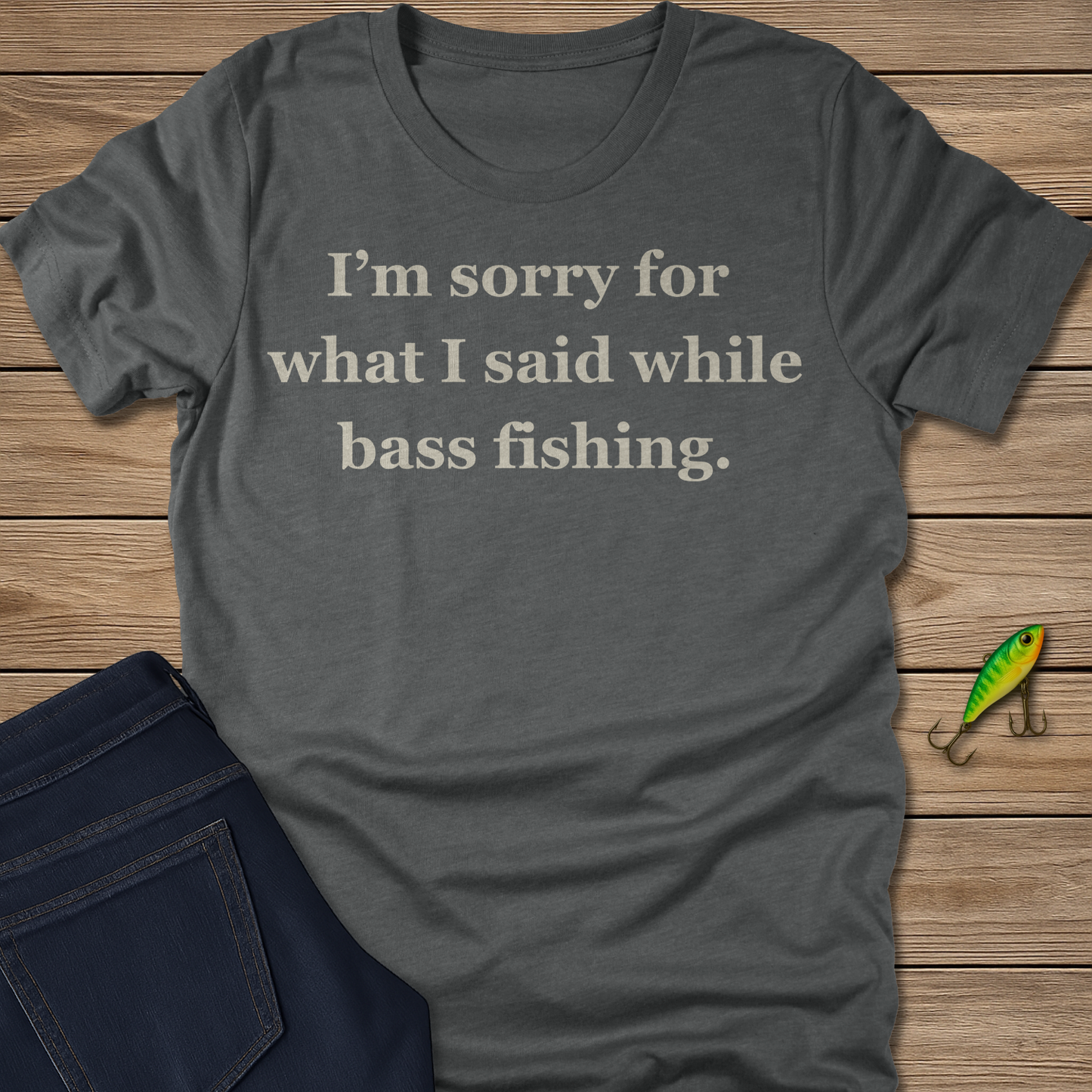 I'm Sorry Bass Tee