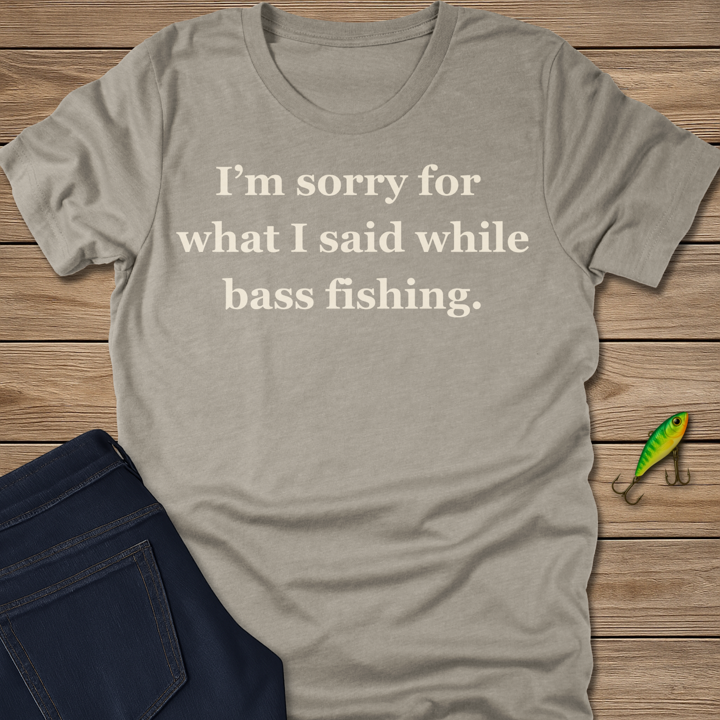 I'm Sorry Bass Tee