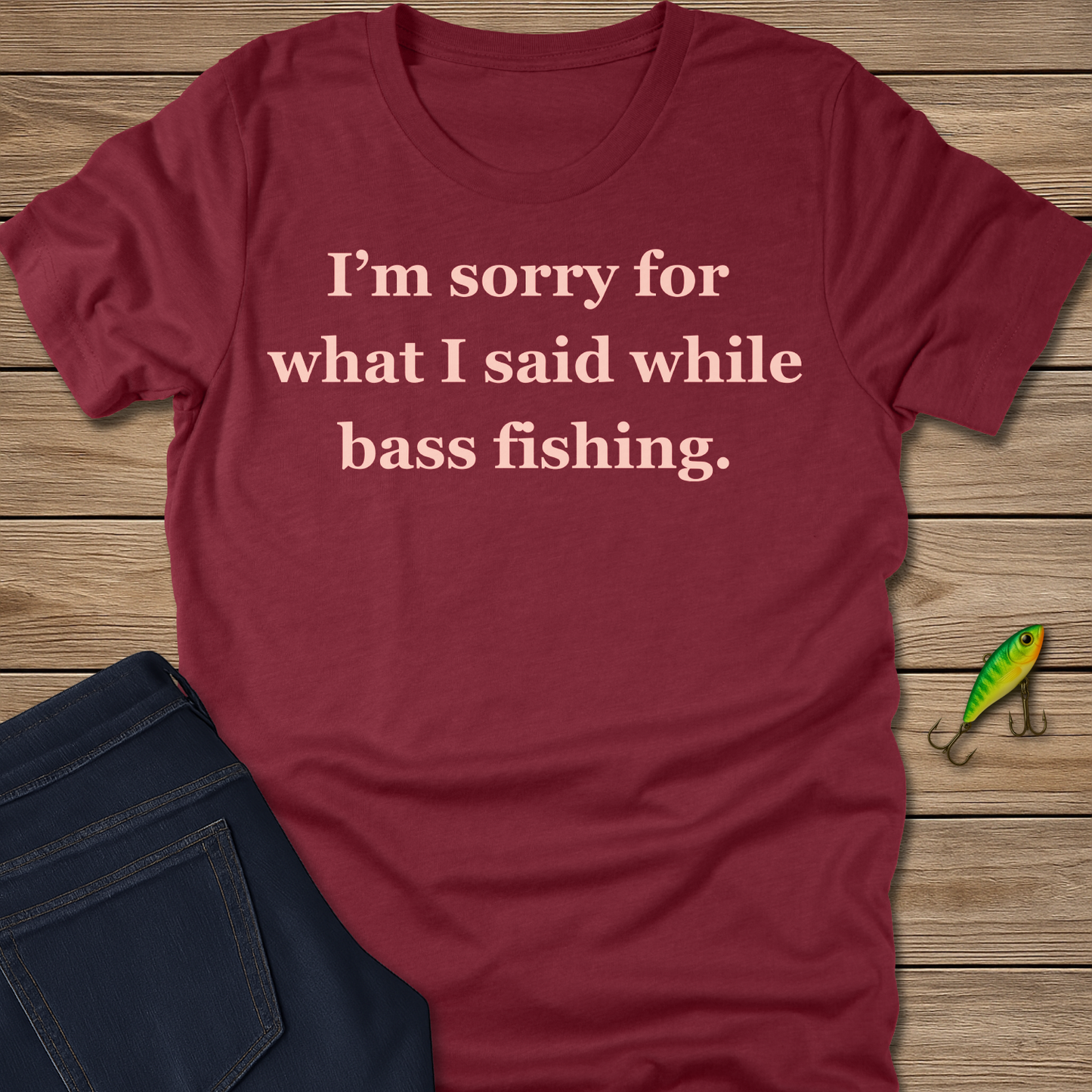 I'm Sorry Bass Tee