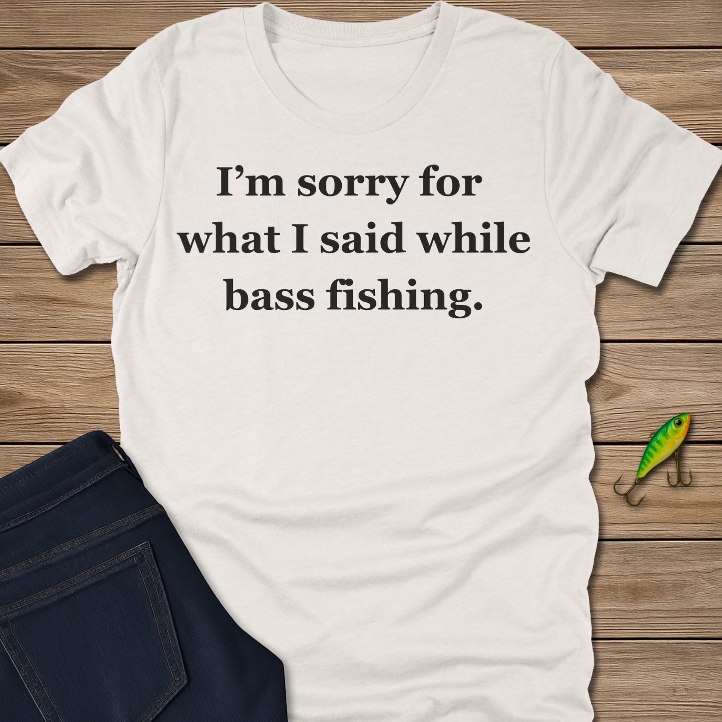 I'm Sorry Bass Tee