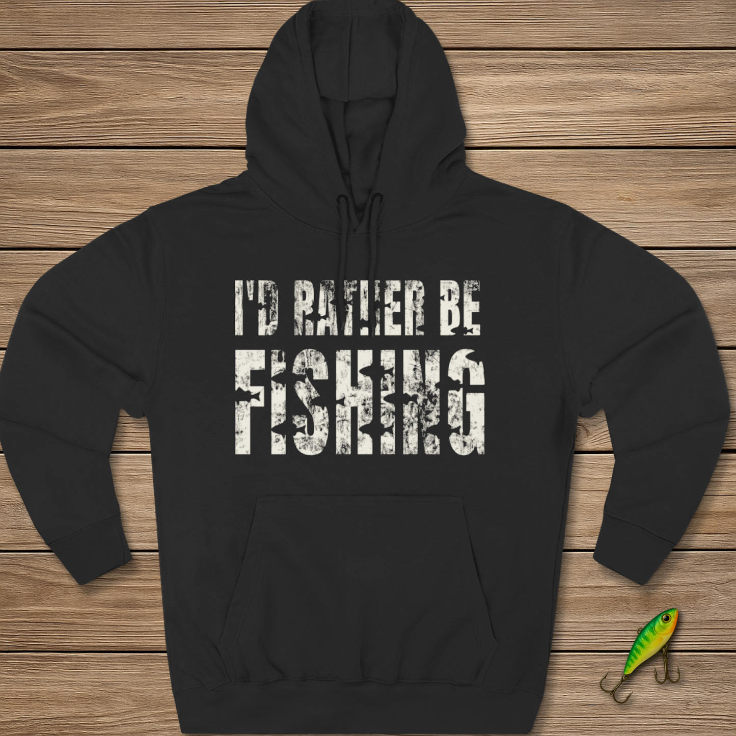 Rather Be Fishing Hoodie