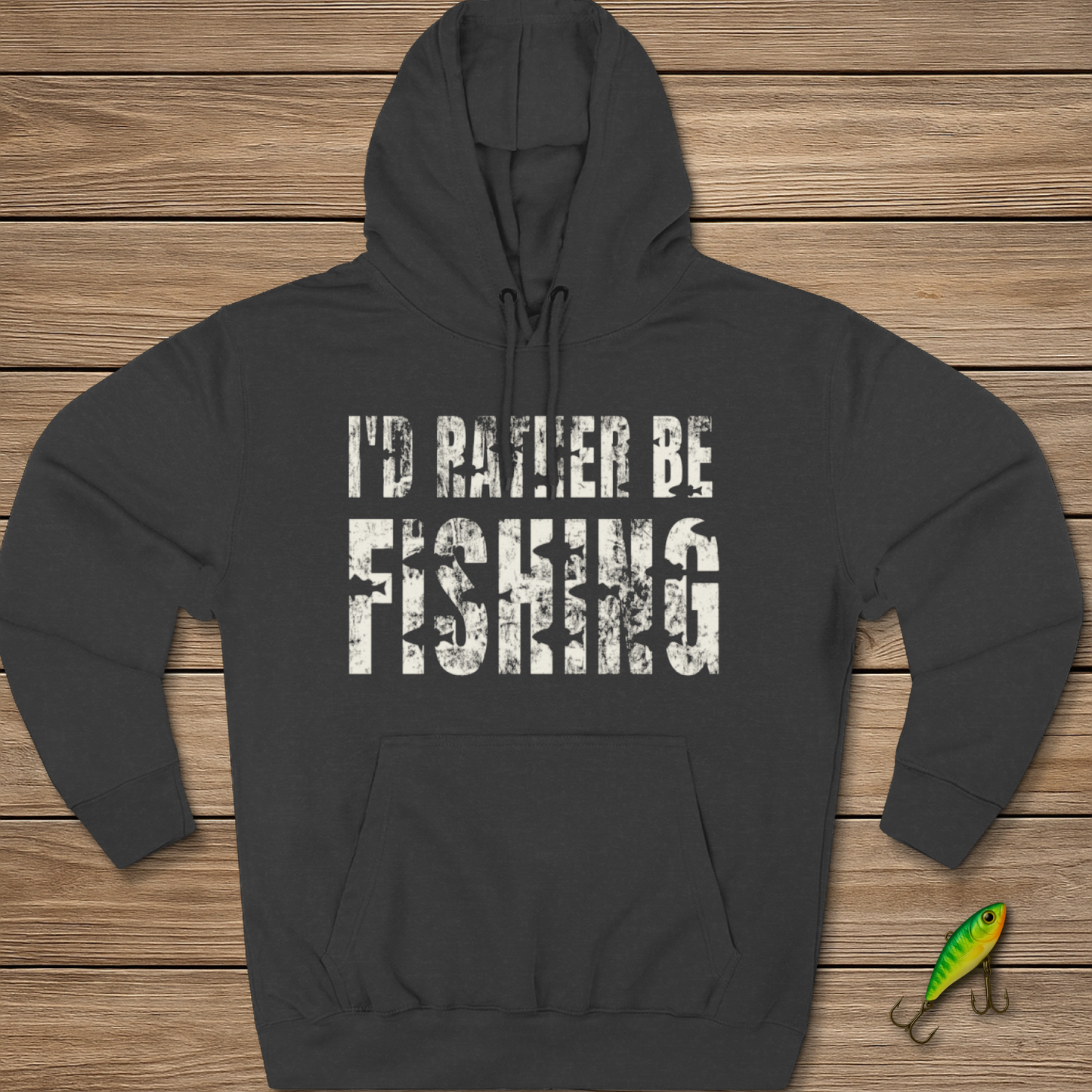 Rather Be Fishing Hoodie