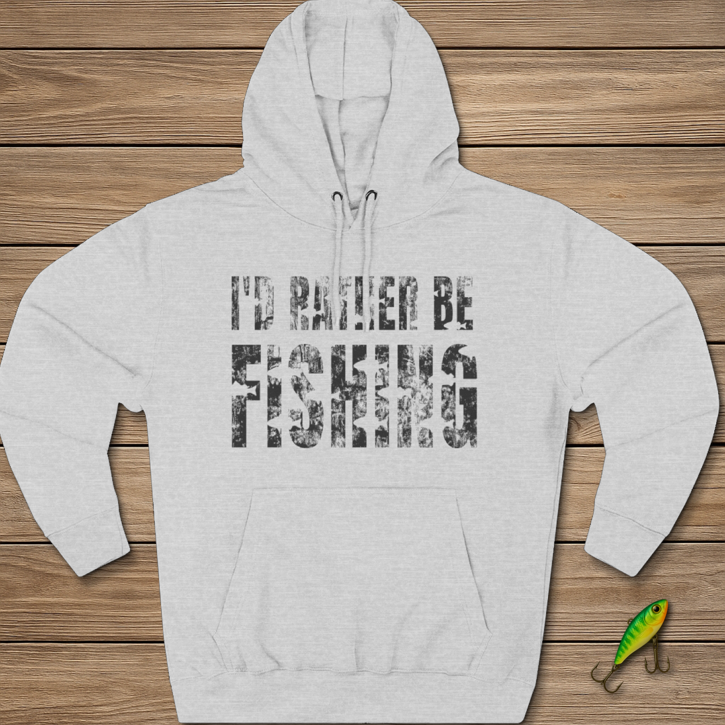 Rather Be Fishing Hoodie