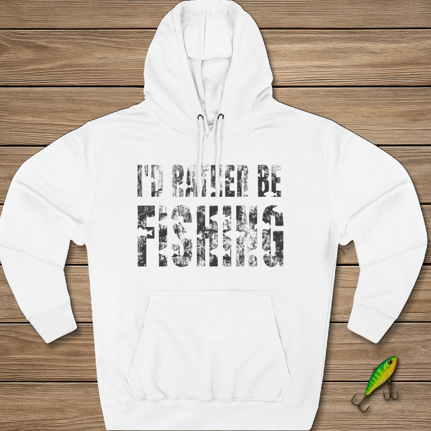 Rather Be Fishing Hoodie